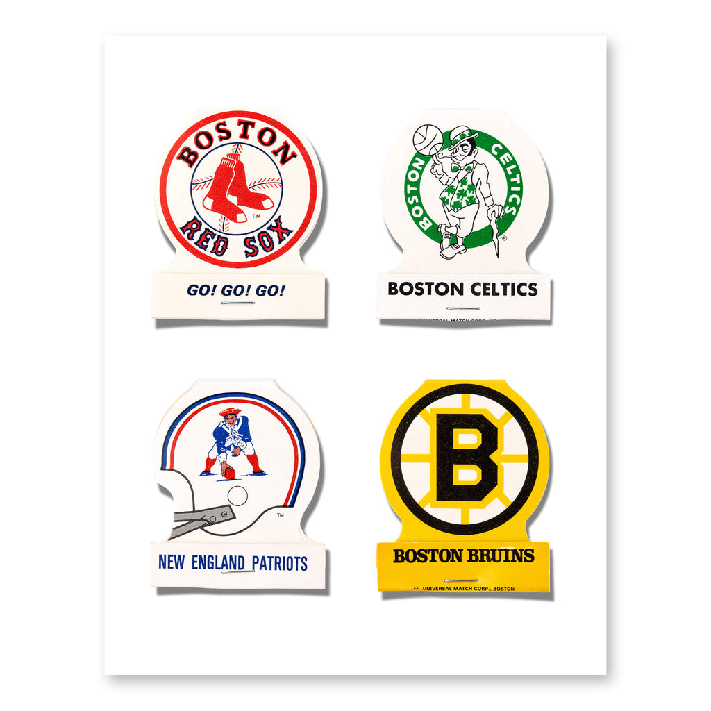Matchbook Art Boston Sports Good Boy Originals matchbook-art-boston-sports-good-boy-originals