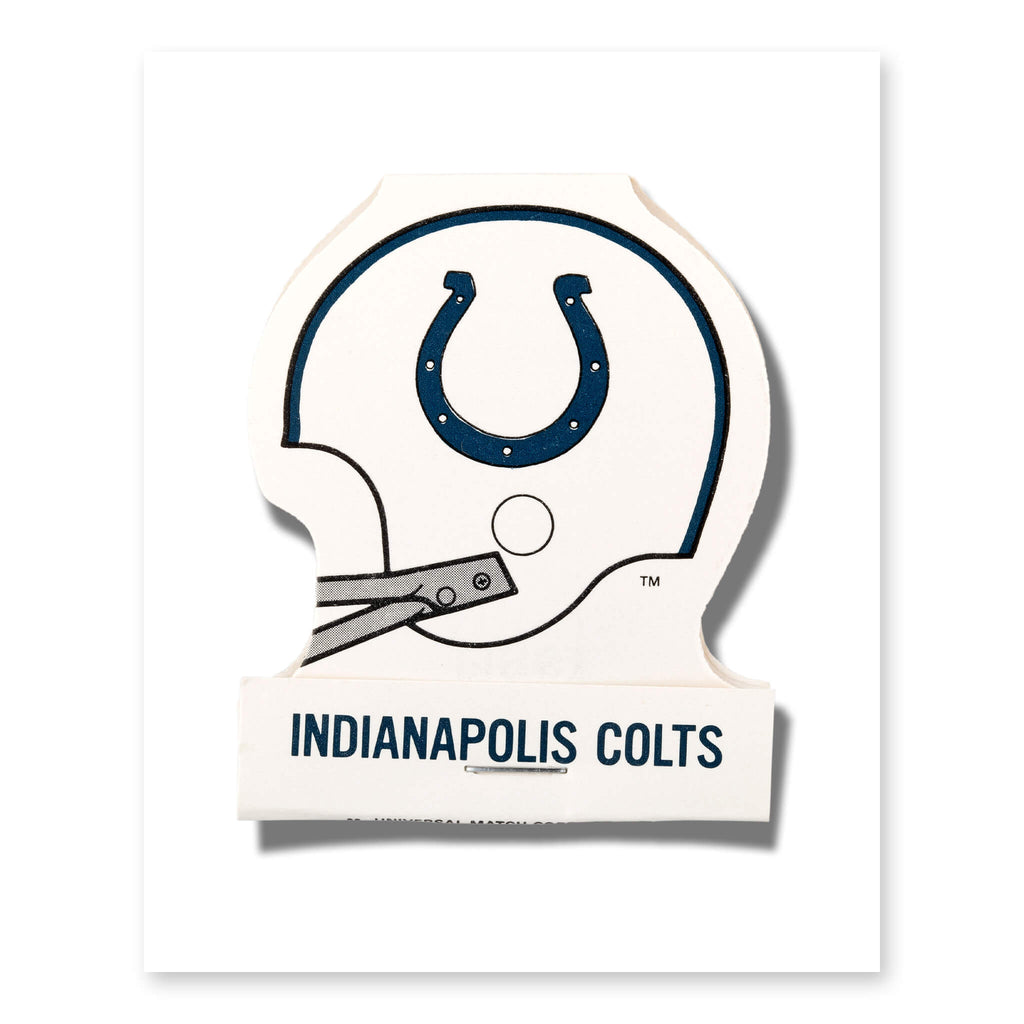 Matchbook Art Indianapolis Colts Good Boy Originals matchbook-art-indianapolis-colts-good-boy-originals