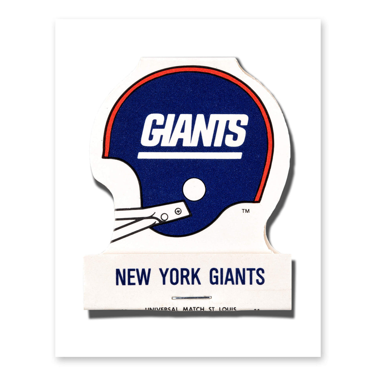 New York Knicks vintage matchbook