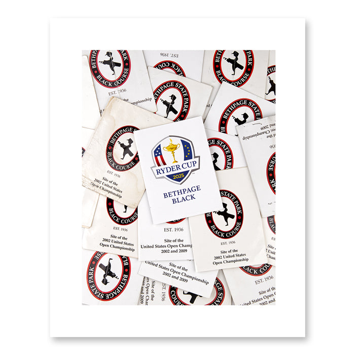 Black Cards (Bethpage Black Scorecards)