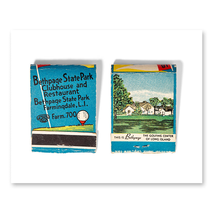 Bethpage State Park Matchbook