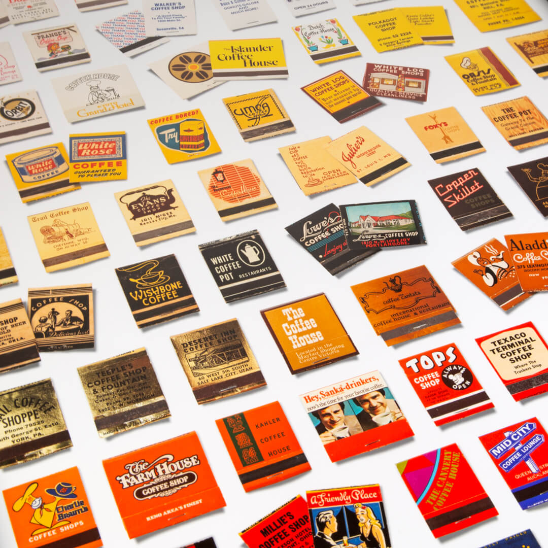 Coffee Shop Matchbook Collection