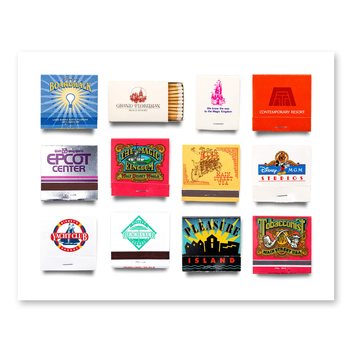 Disney Matchbooks
