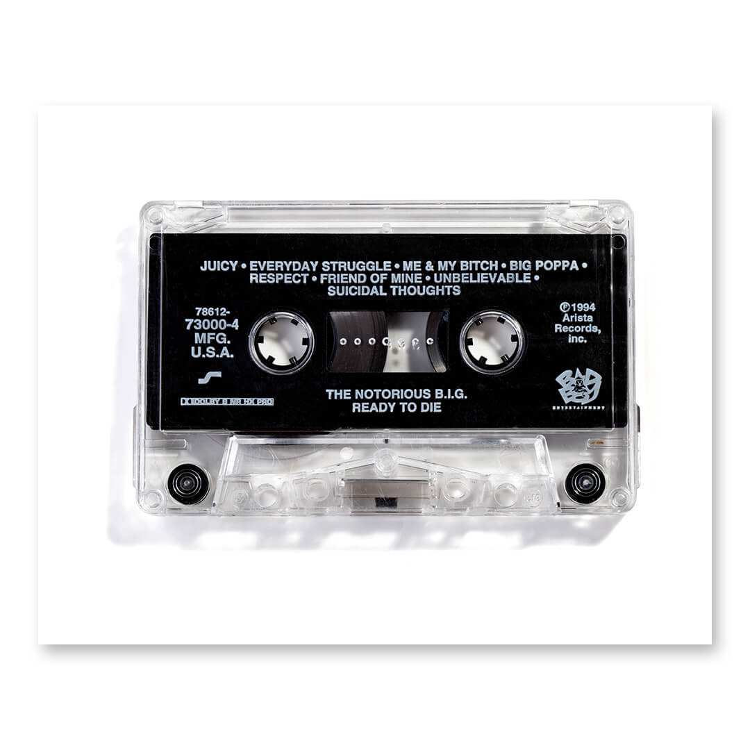 Notorious B.I.G's Ready To Die Cassette Tape
