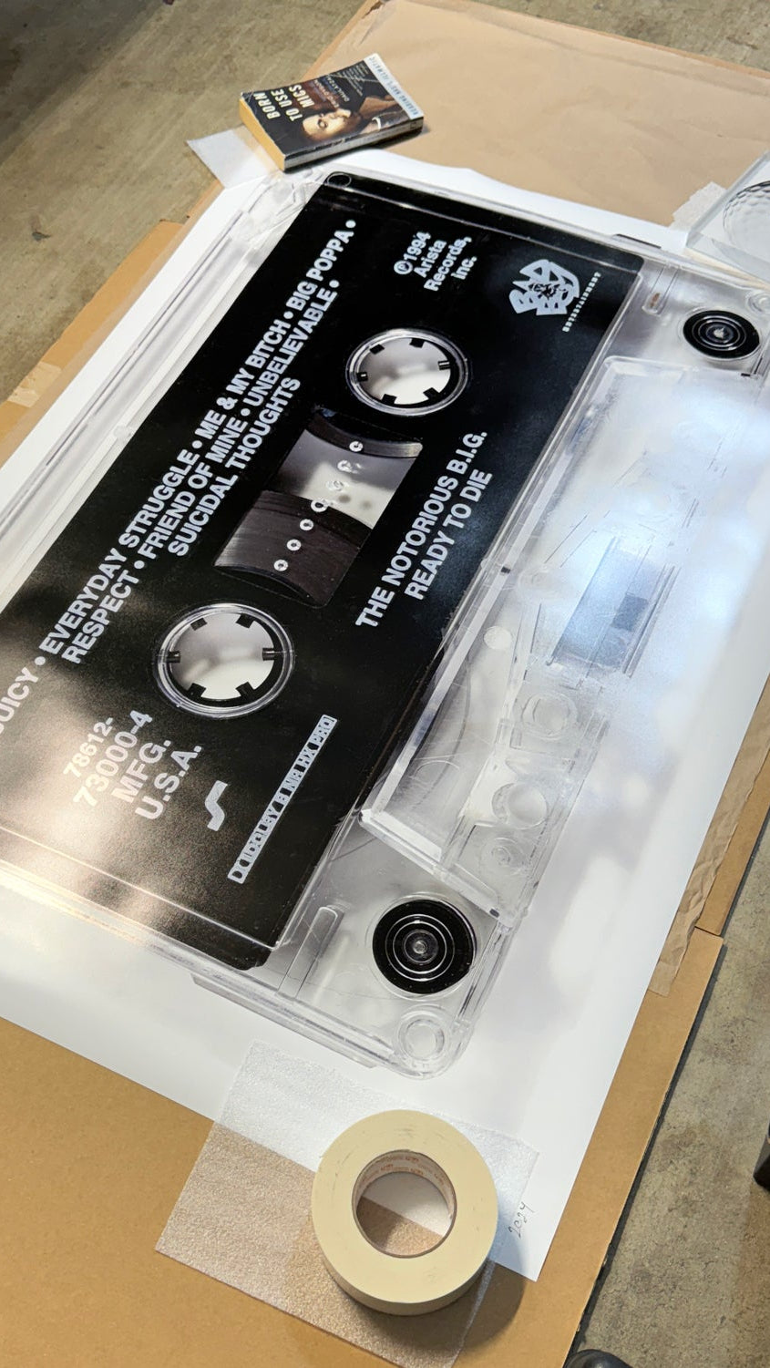 Notorious B.I.G's Ready To Die Cassette Tape