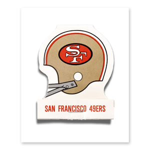 Matchbook Art  San Francisco 49ers – Good Boy Originals