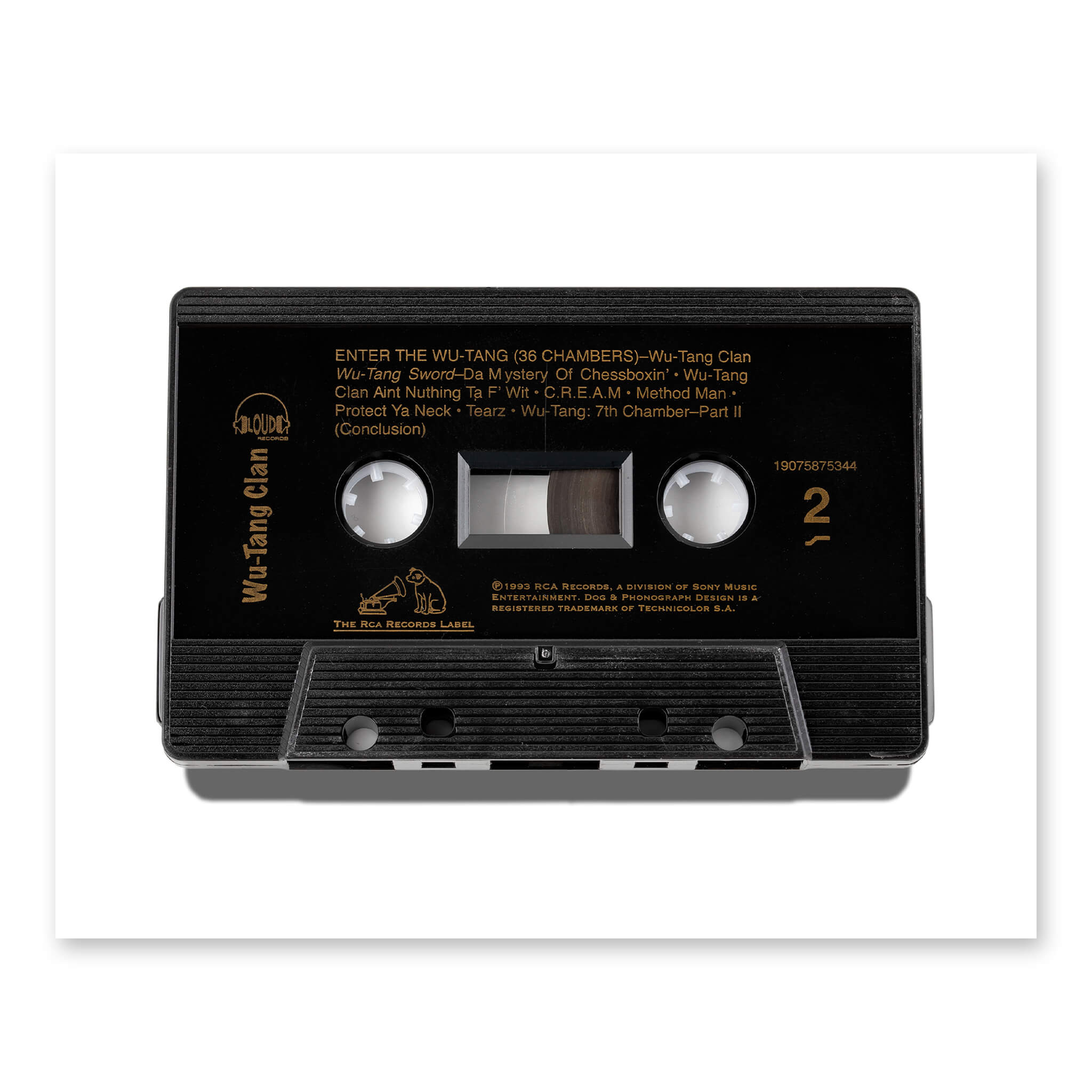 Wu Tang 36 Chambers Cassette Tape